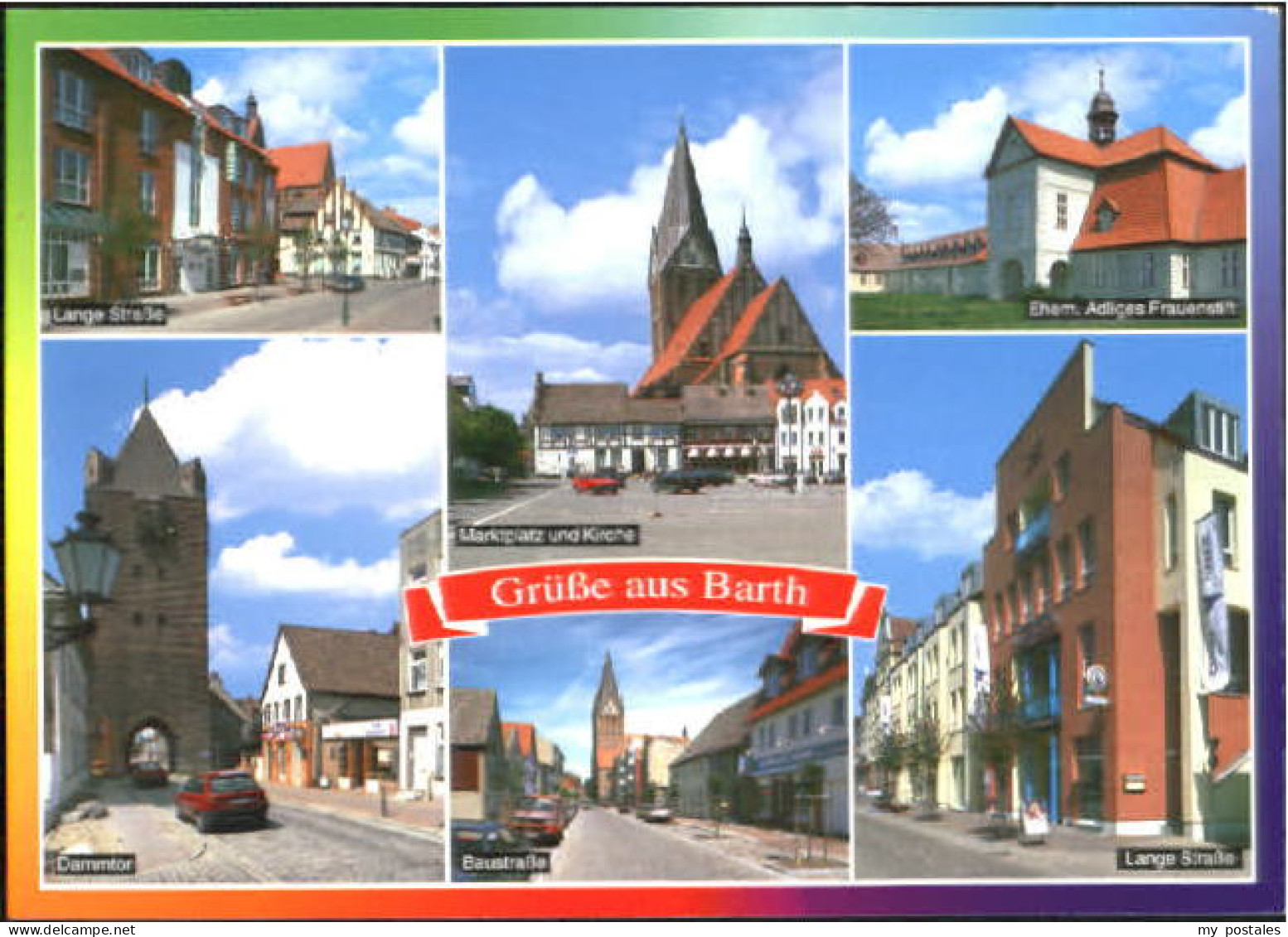 Barth Marktplatz Kirche Tor