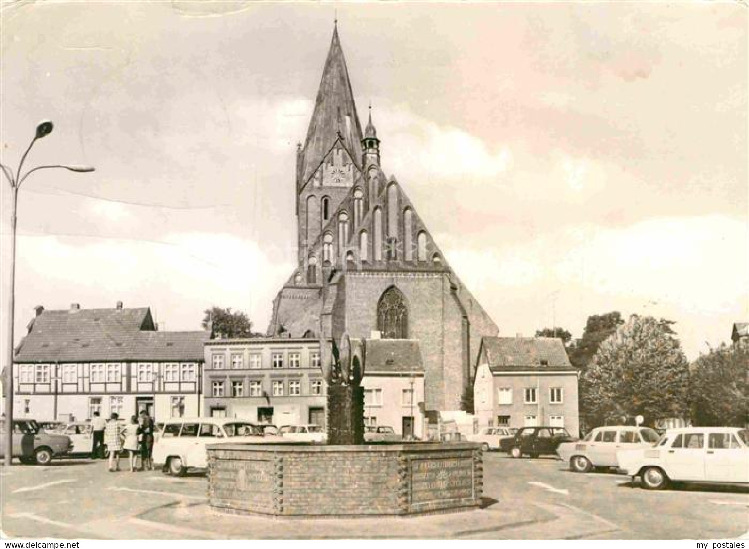 Barth Marktplatz St.-Marien-Kirche
