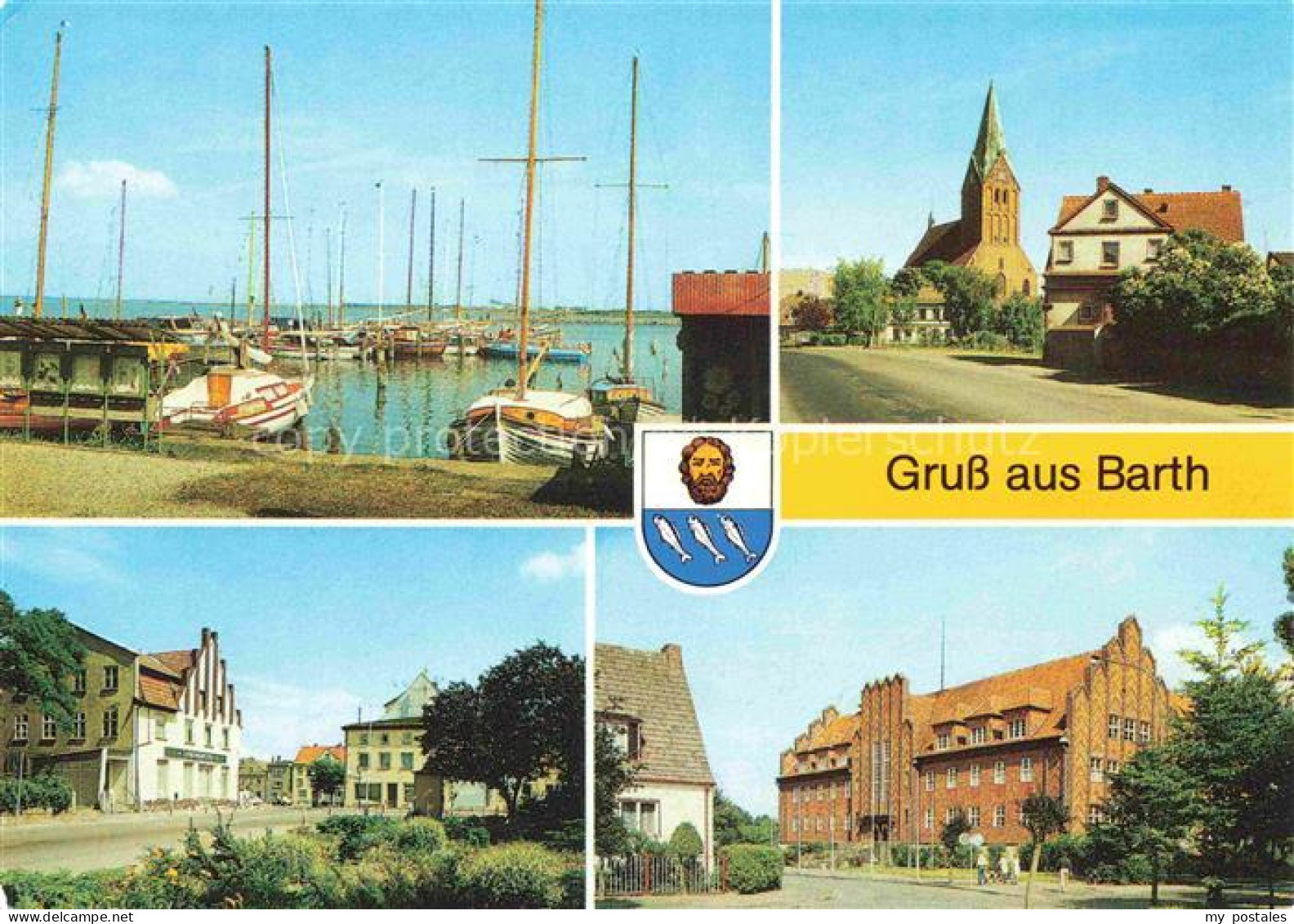Barth Osteebad Ribnitz-Damgarten Mecklenburg-Vorpommern Seglerhafen Wendstrasse