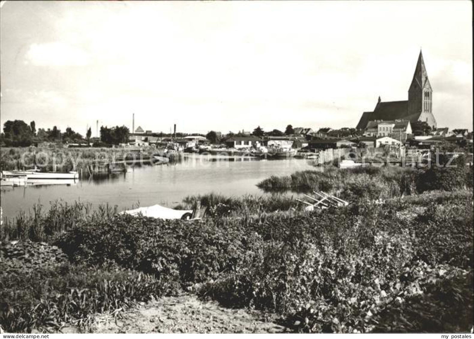 Barth Teilansicht mit Kirche