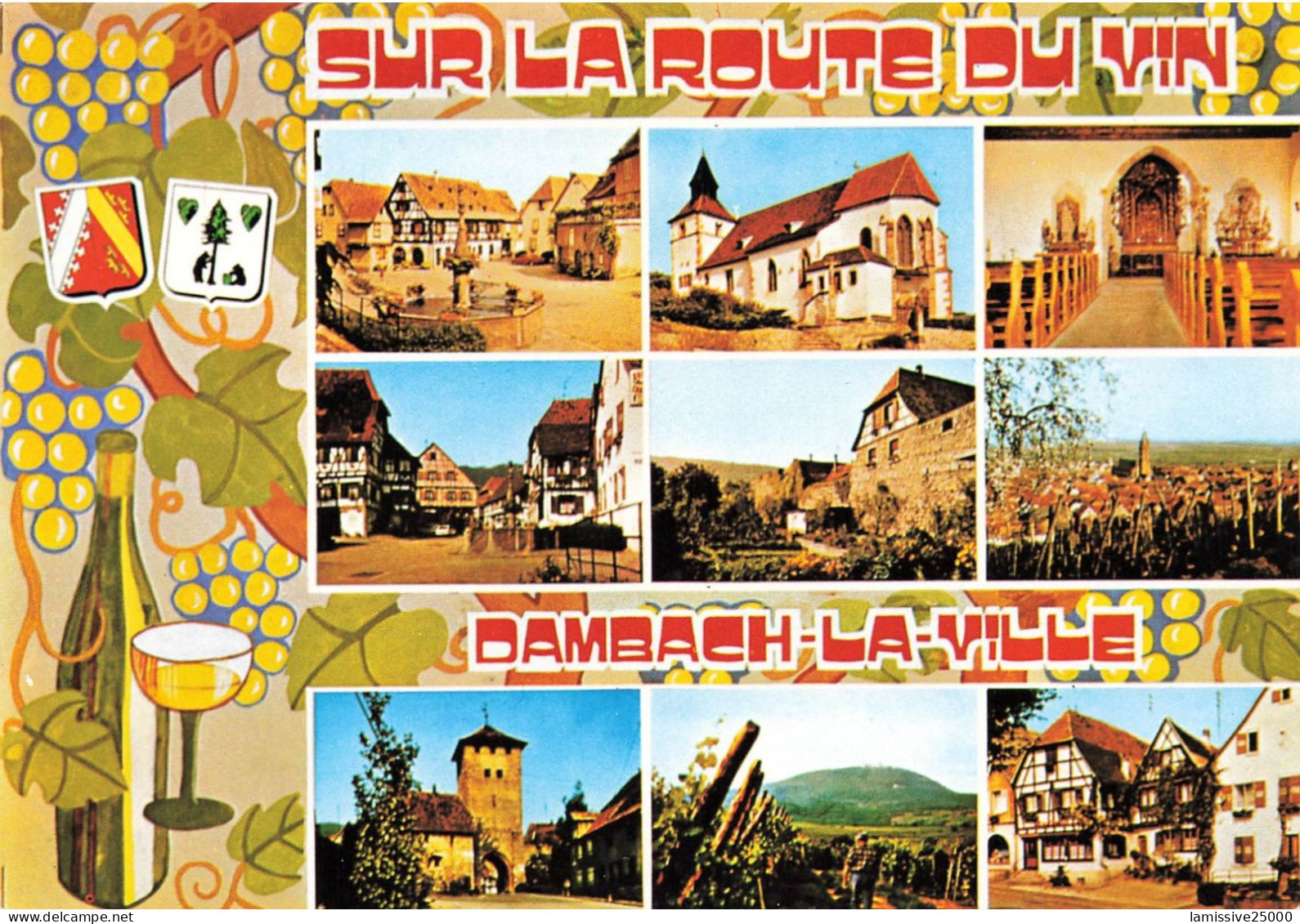 BAS RHIN DAMBACH LA VILLE multivues