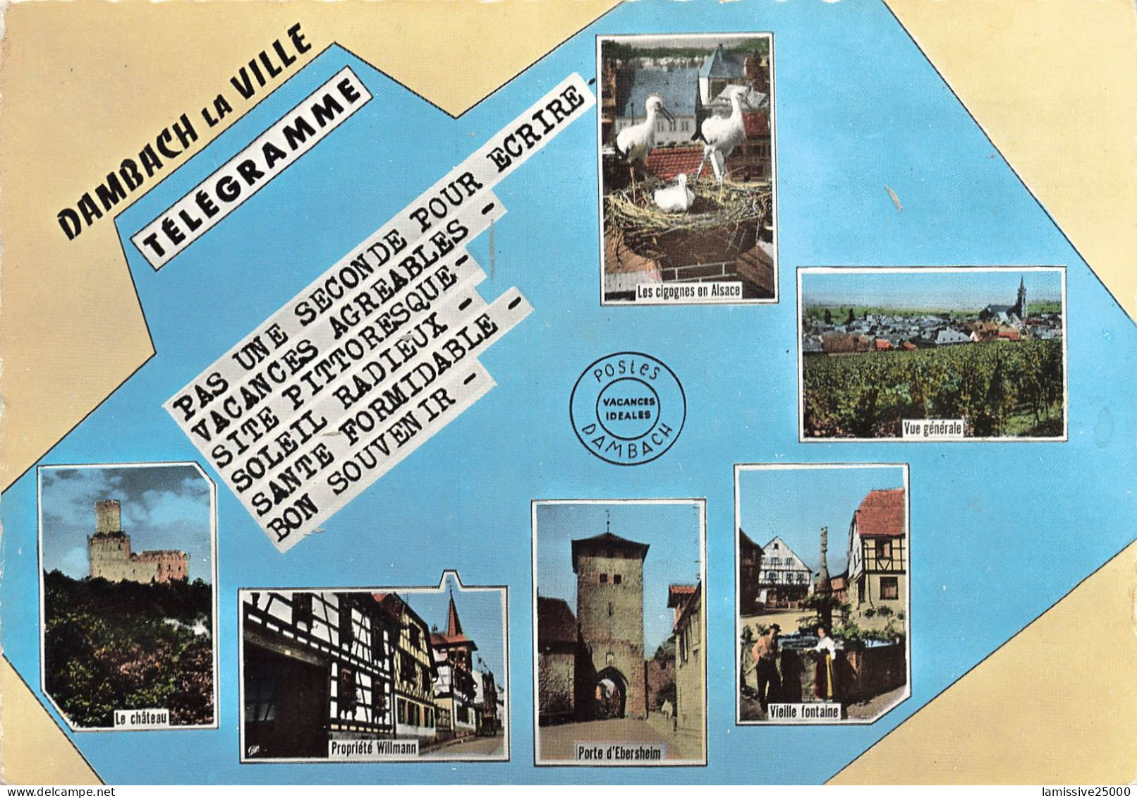 BAS RHIN DAMBACH LA VILLE multivues
