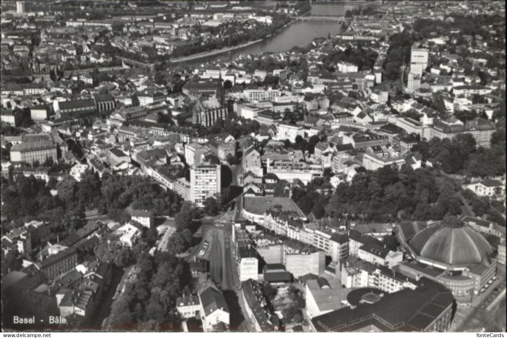 Basel BS Basel Fliegeraufnahme