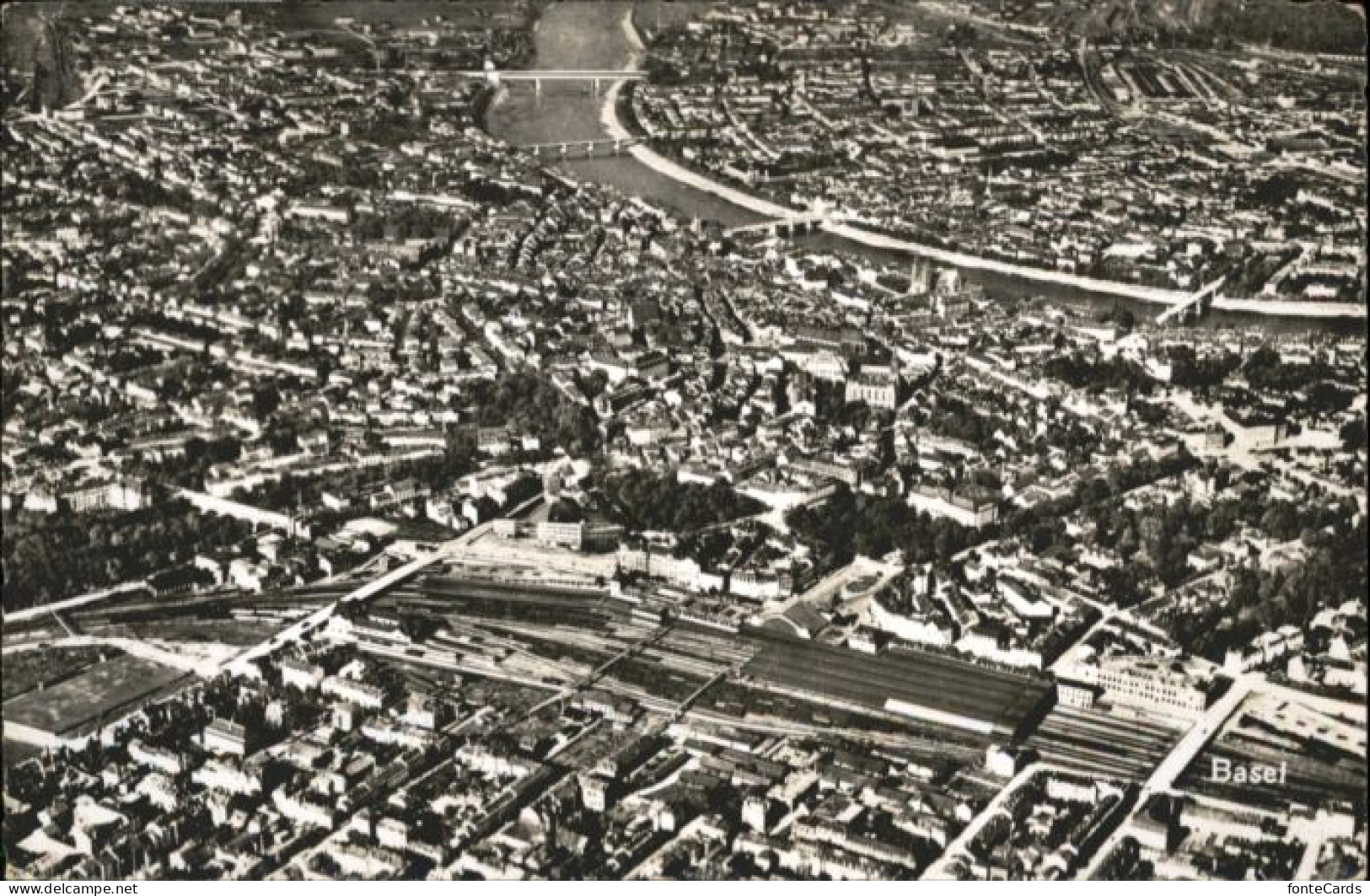 Basel BS Basel Fliegeraufnahme