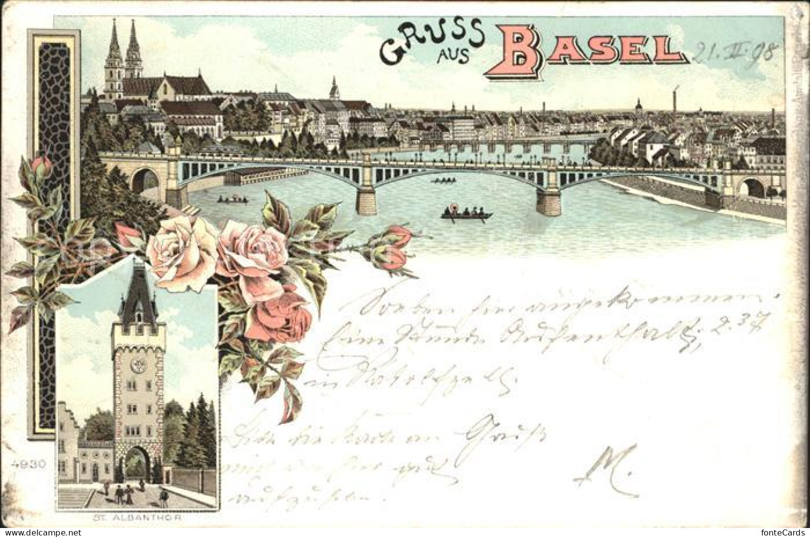 Basel BS Sant Alban Thor