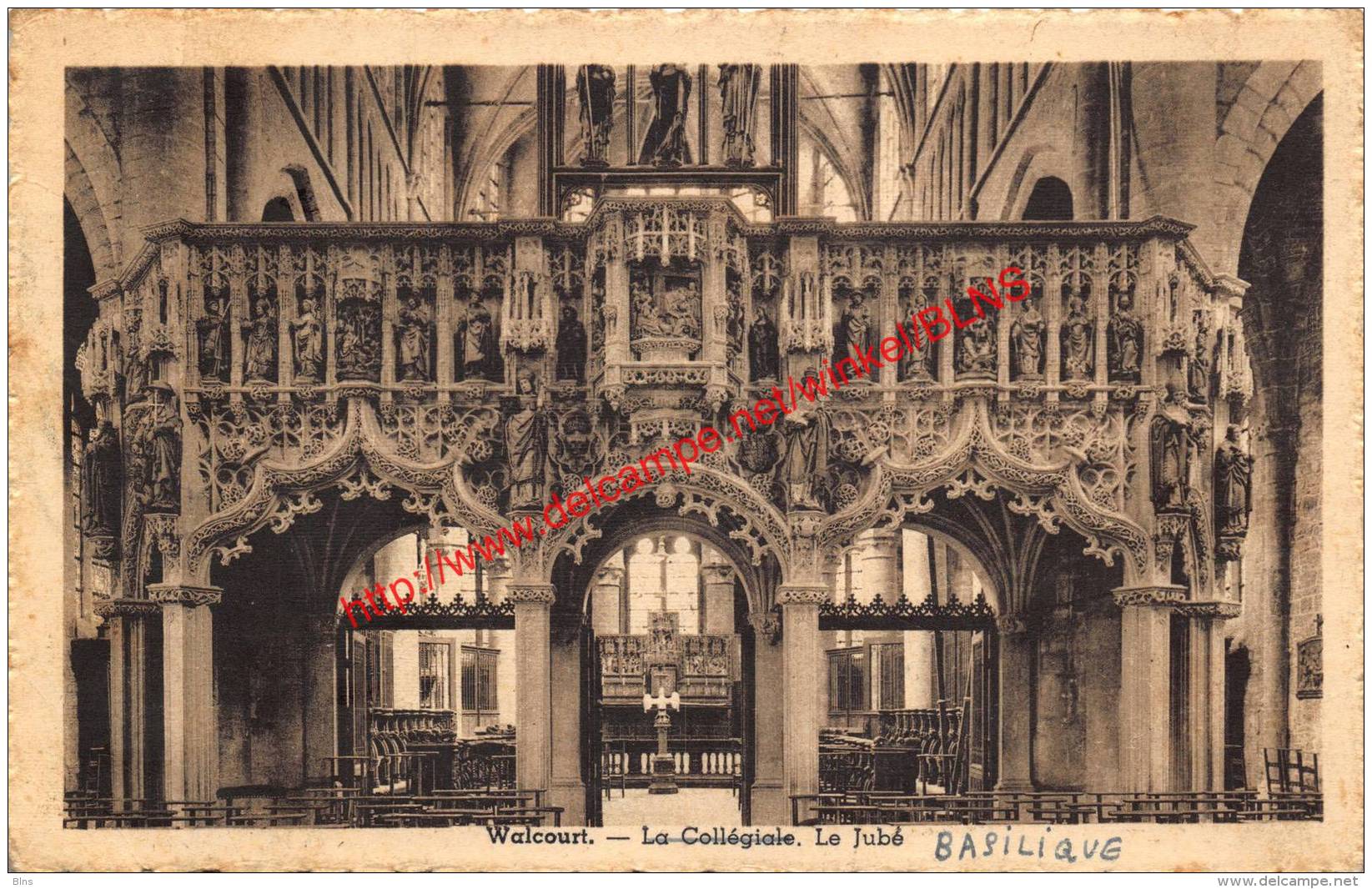 Basilique - le Jubé - Walcourt