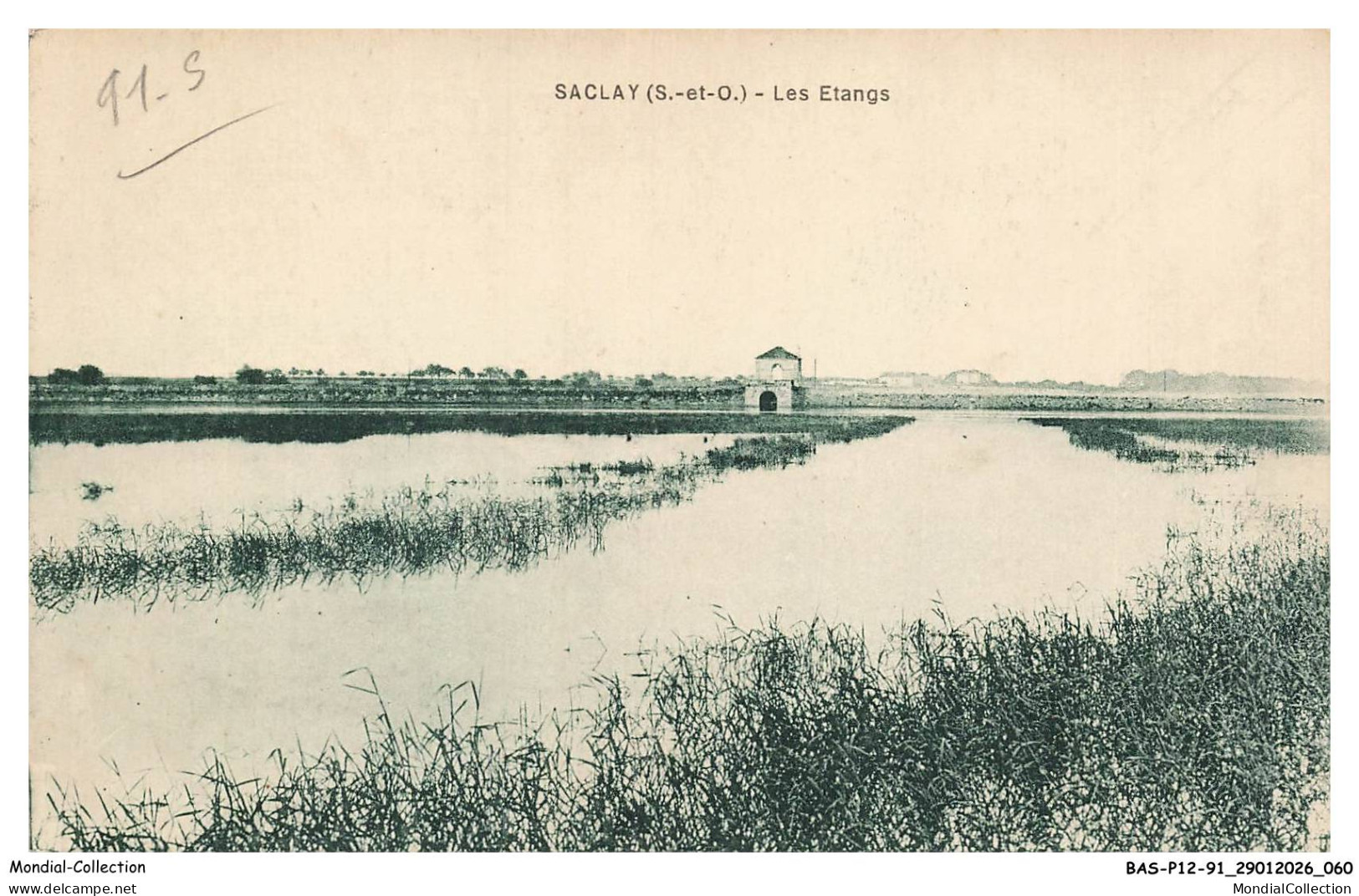 BASP12-1141-91 - SACLAY - Les etangs