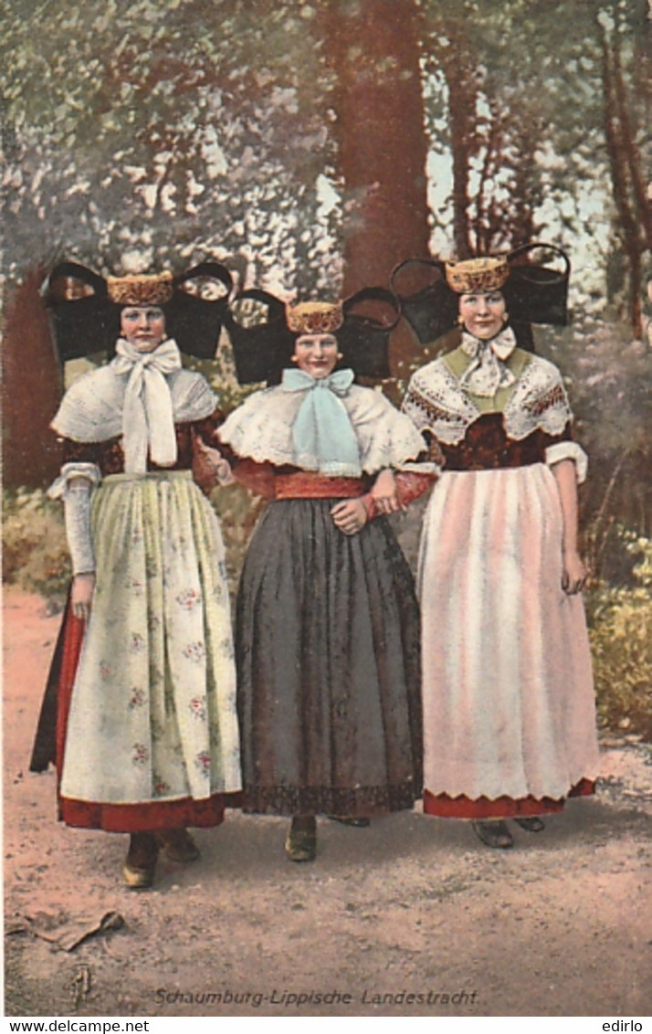 ***  BASSE SAXE  ***   SCHAUMBURG LIPPISCHE landertracht -unused TTB