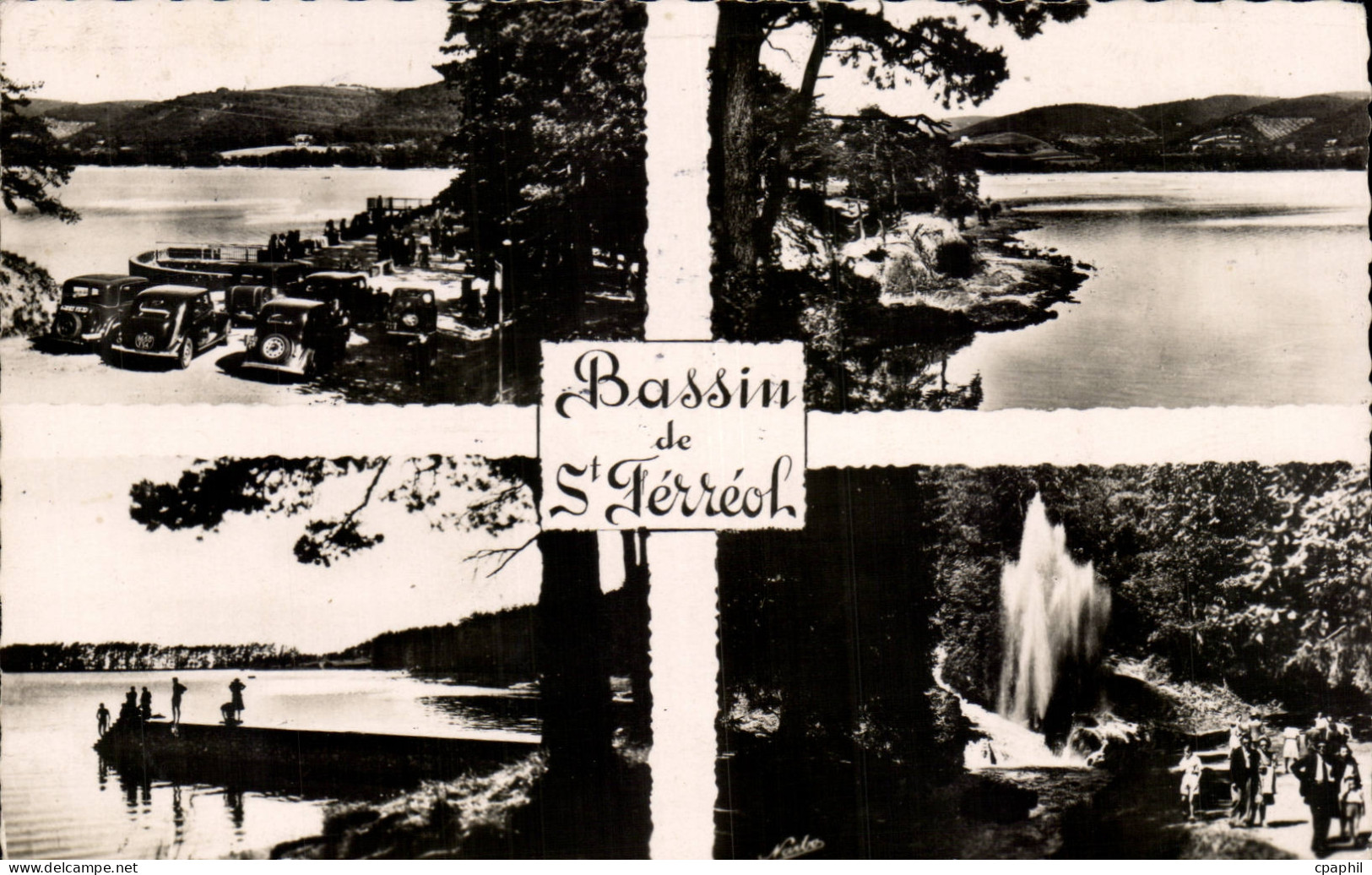 Bassin de Saint Ferreol - Souvenir - CPA
