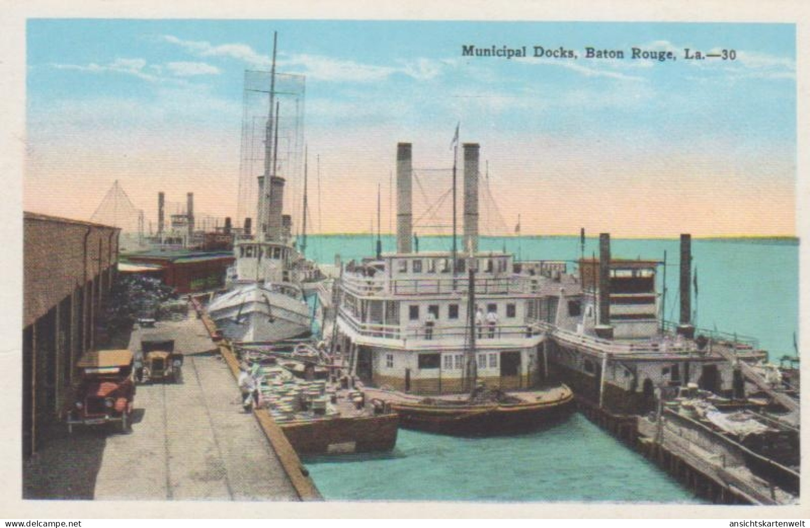 Baton Rouge LA - Municipal Docks ngl #220.185