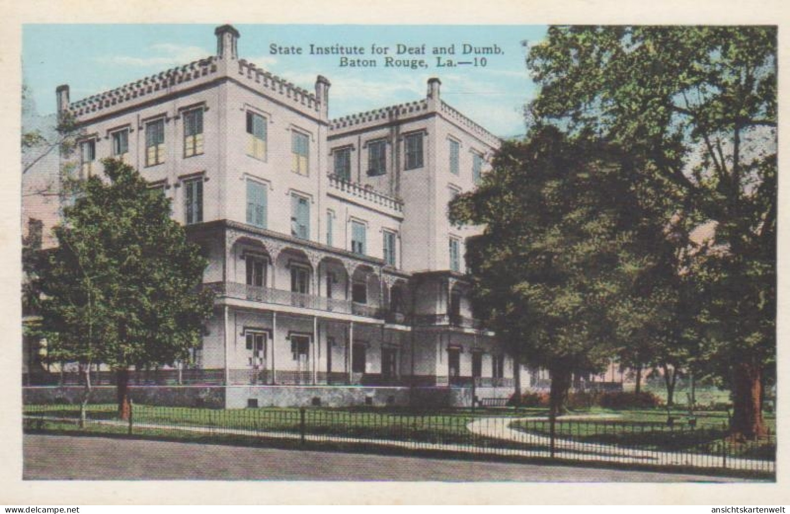 Baton Rouge LA - State Institute for Deaf and Dumb ngl #220.192