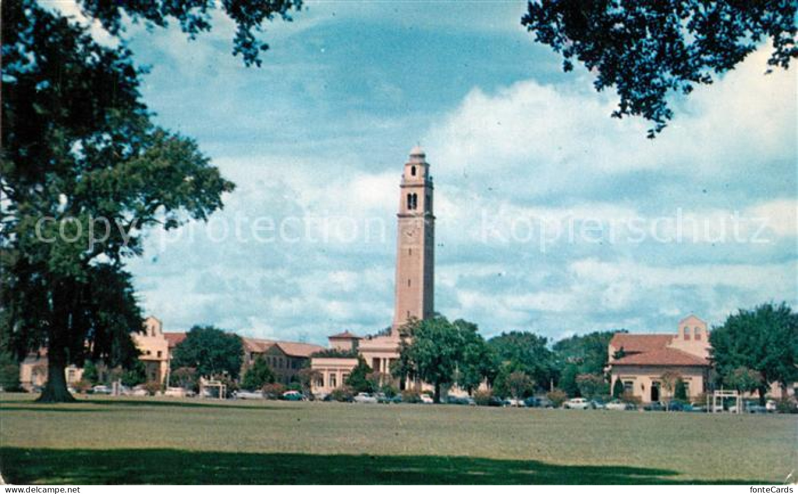 Baton Rouge LSU Campus Scene Lousiana State University