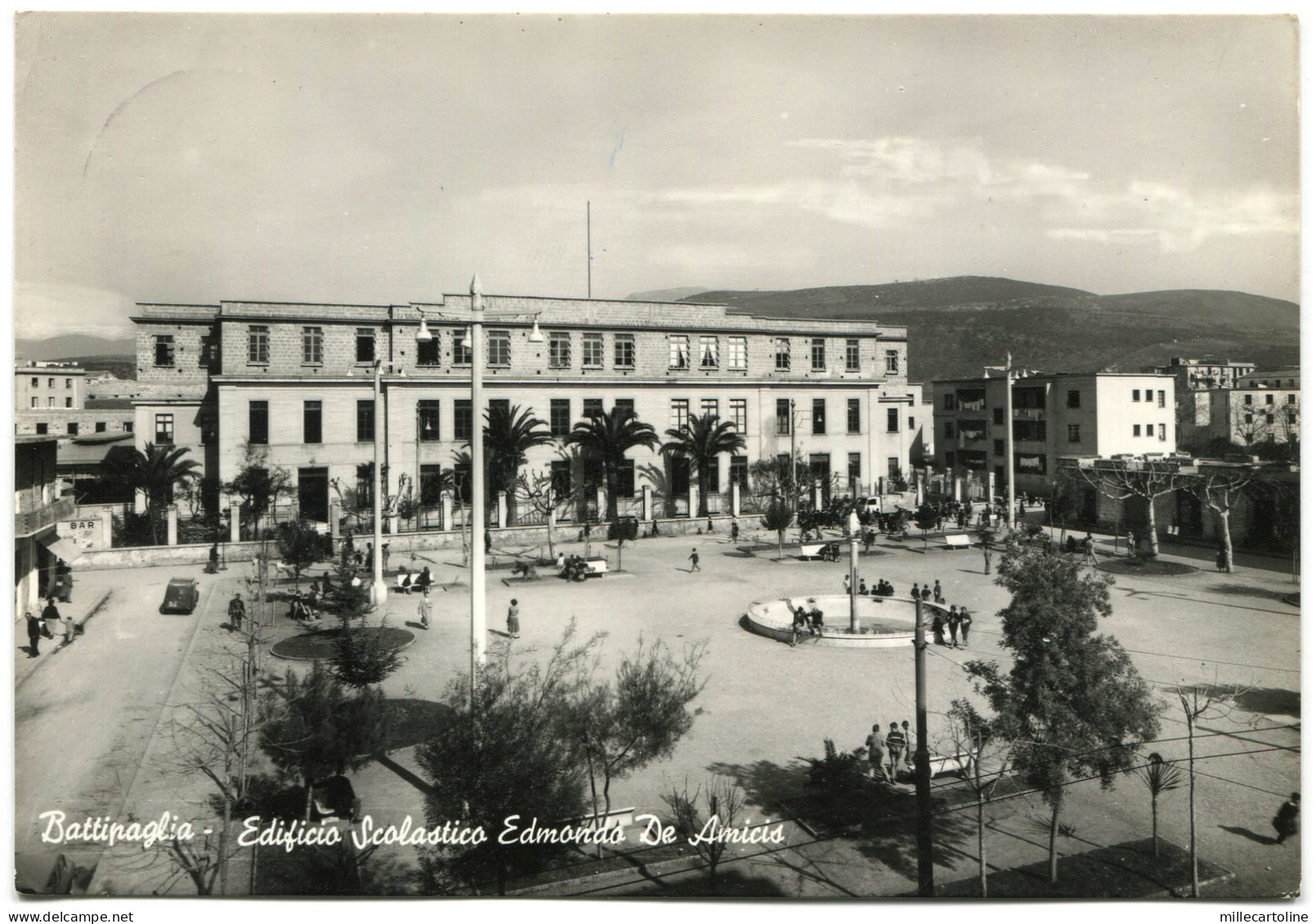 BATTIPAGLIA (SALERNO), EDIFICIO SCOLASTICO EDMONDO DE AMICIS, PRIMI '60