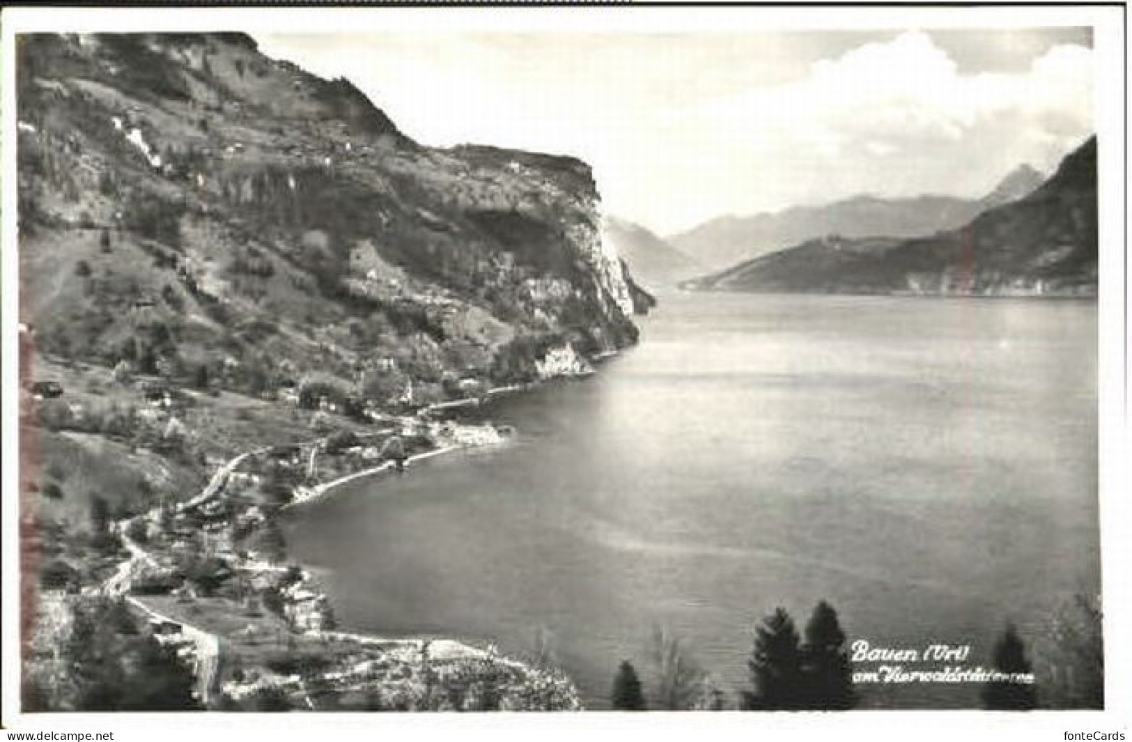 Bauen Uri See x 1970