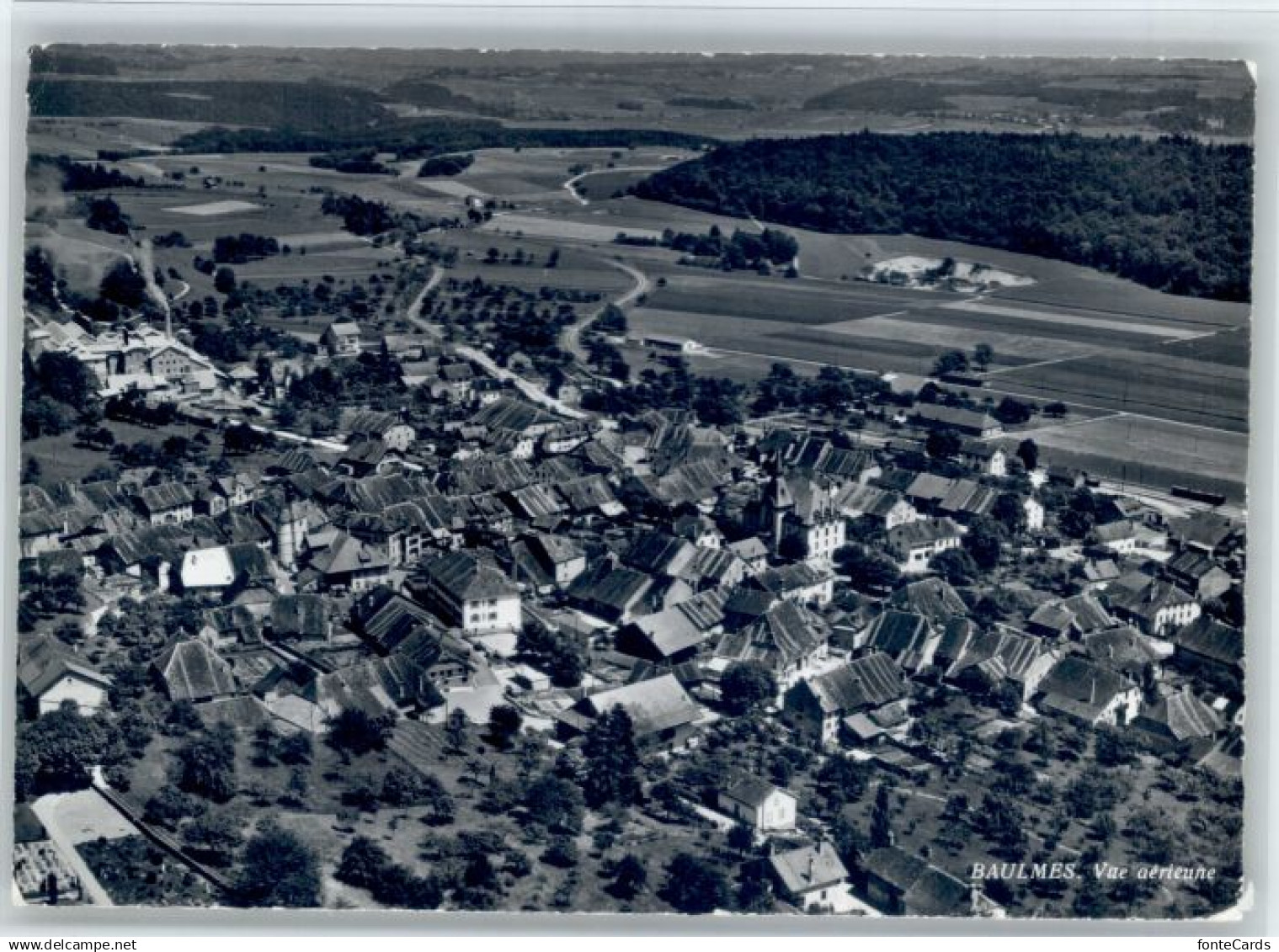 Baulmes Fliegeraufnahme