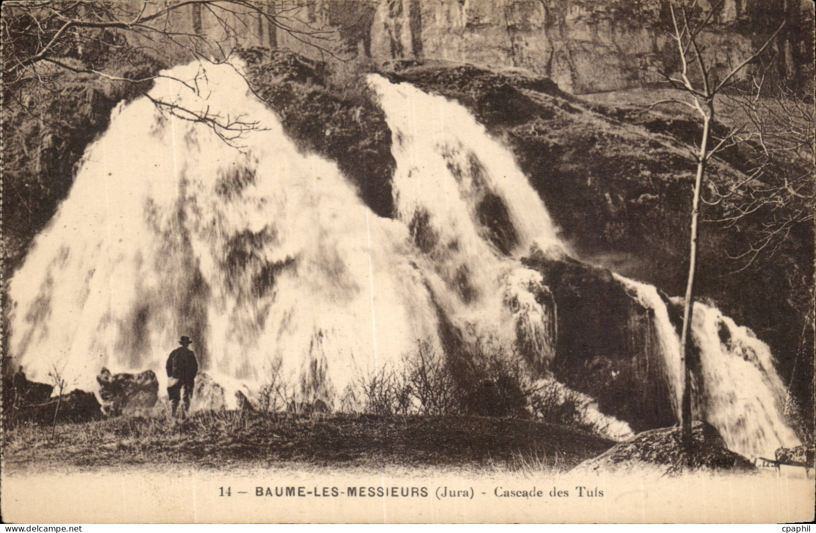 Baume les messieurs CPA Cascade des Tuis