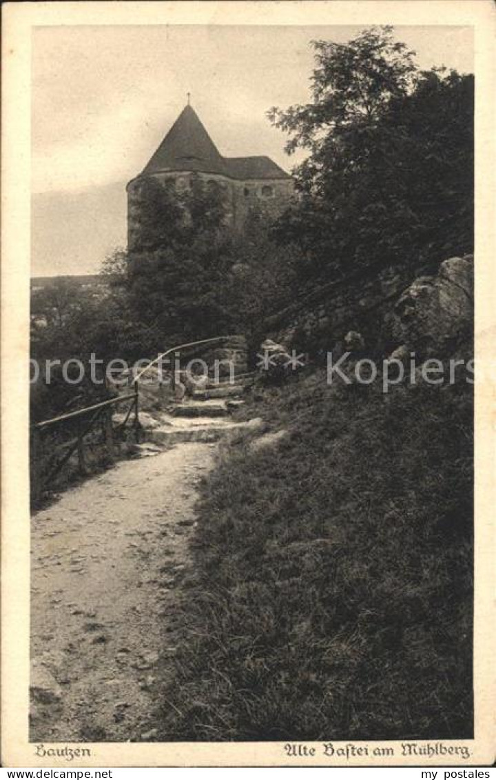 Bautzen Sachsen Alte Bastei am Muehlberg Serie Heimatschutz Postkarten
