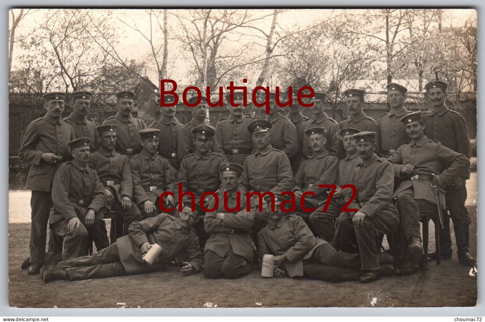 (Bavière) 152, carte photo Backmund Photogr. Fürstenfeldbruck, Regiment