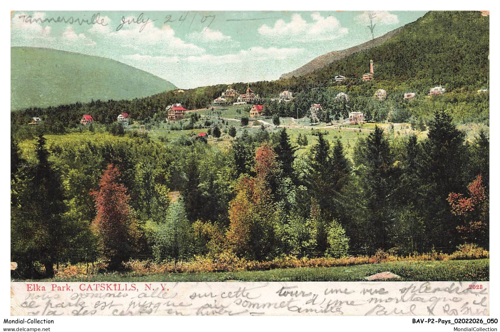 BAVP2-0128-USA - Elka park catskills