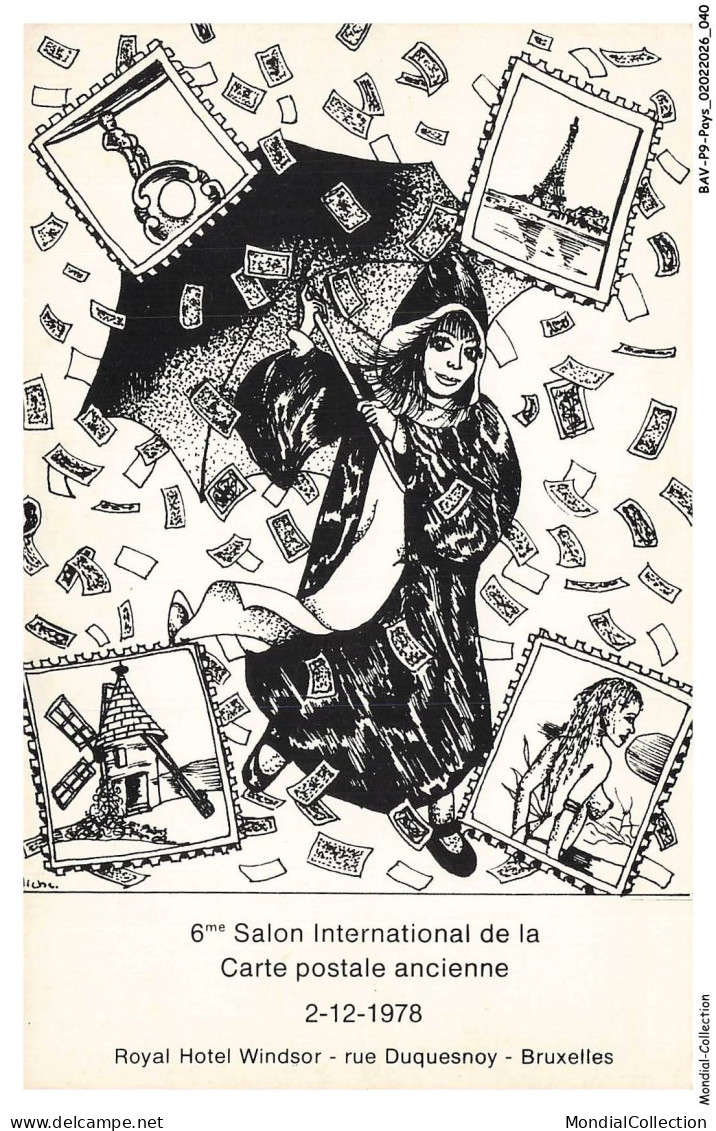 BAVP9-0876-BELGIQUE - 6e salon international de la carte postale ancienne - BRUXELLES