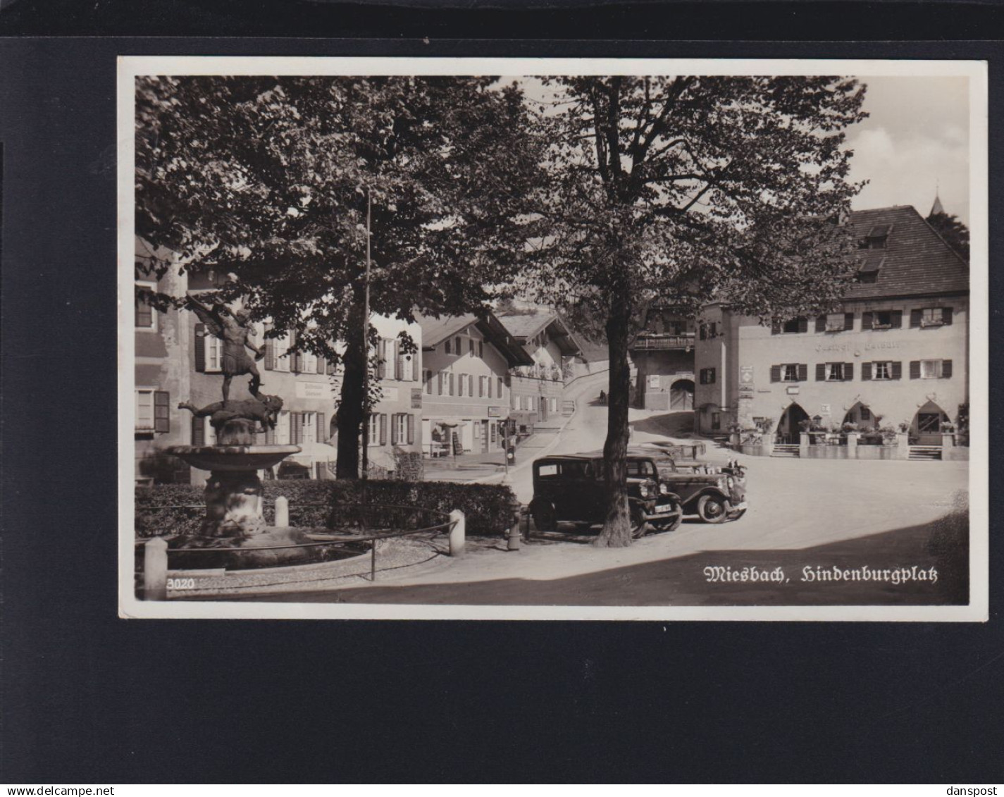 Bayern AK Miesbach Hindenburgplatz