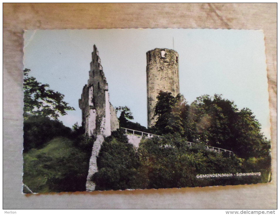 Bayern  -  Gemünden  /Main  Die Scherenburg    D126124