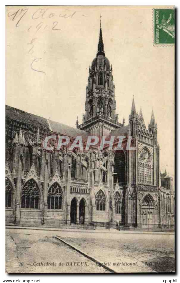 Bayeux - Portail meridional CPA