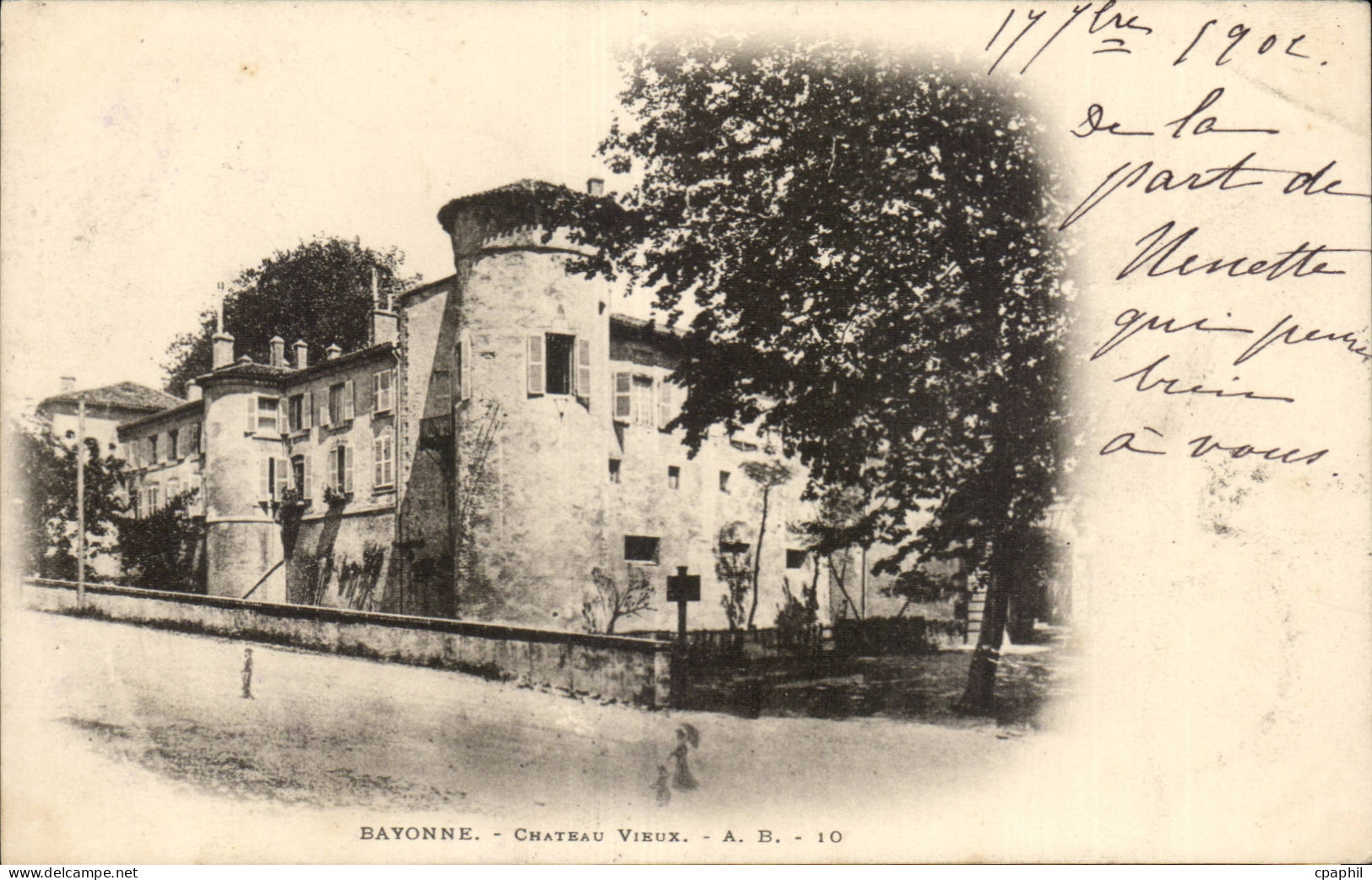 Bayonne CPA Chateau Vieux