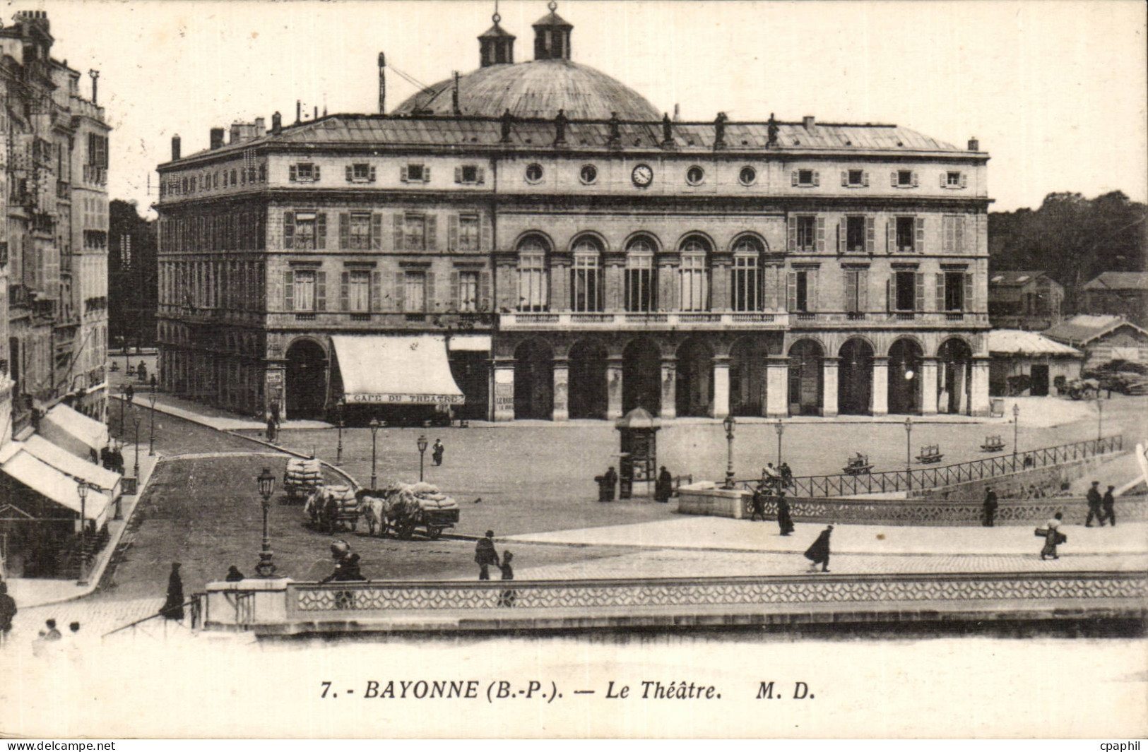 Bayonne CPA Le theatre