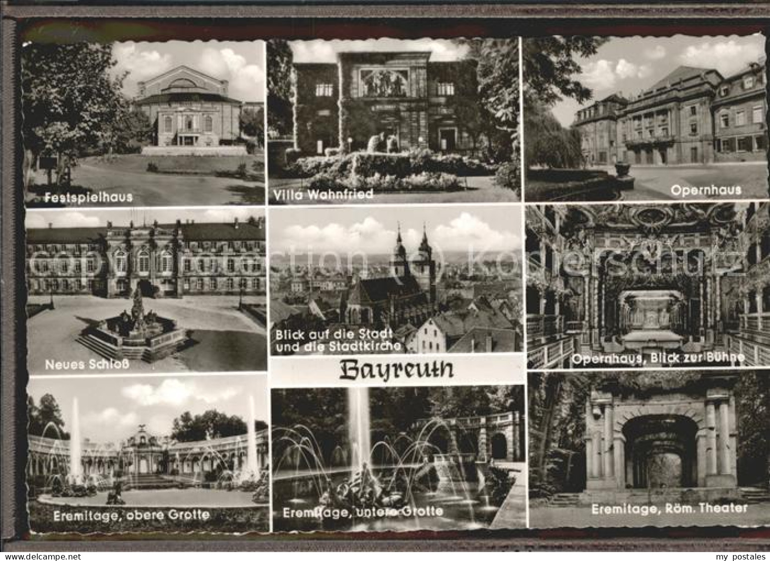 BAYREUTH Bayern Opernhaus Theater Grotte Festspielhaus