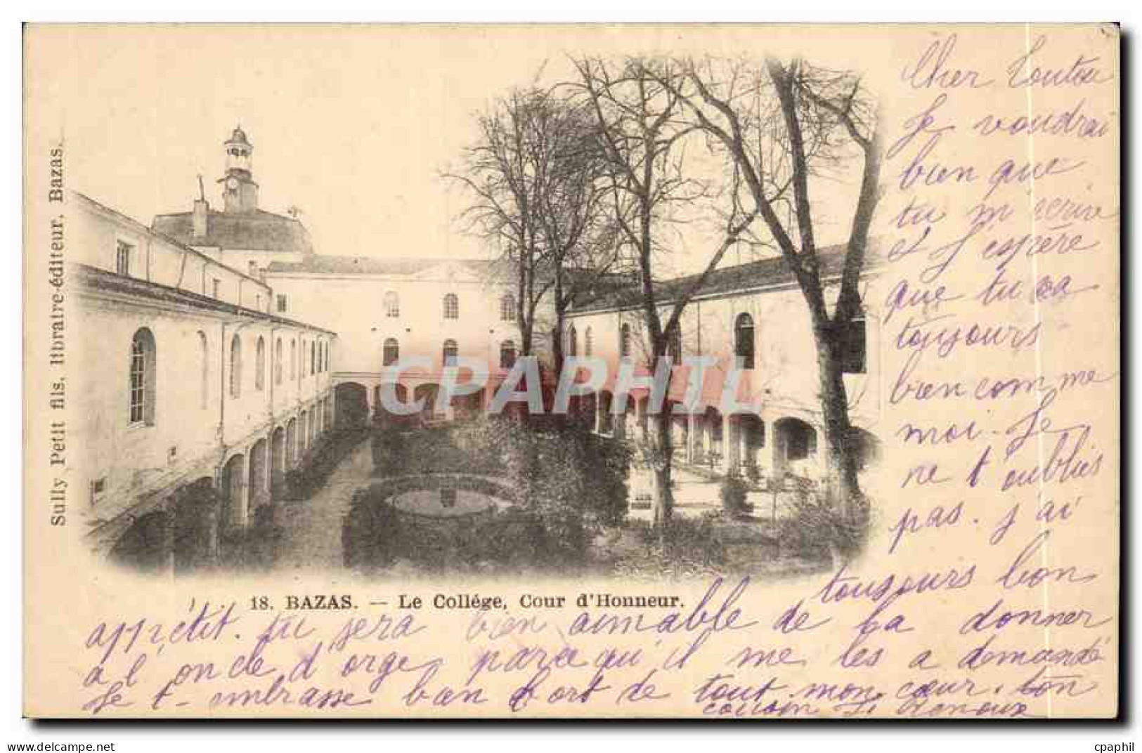 Bazas CPA Le college cour d'honneur