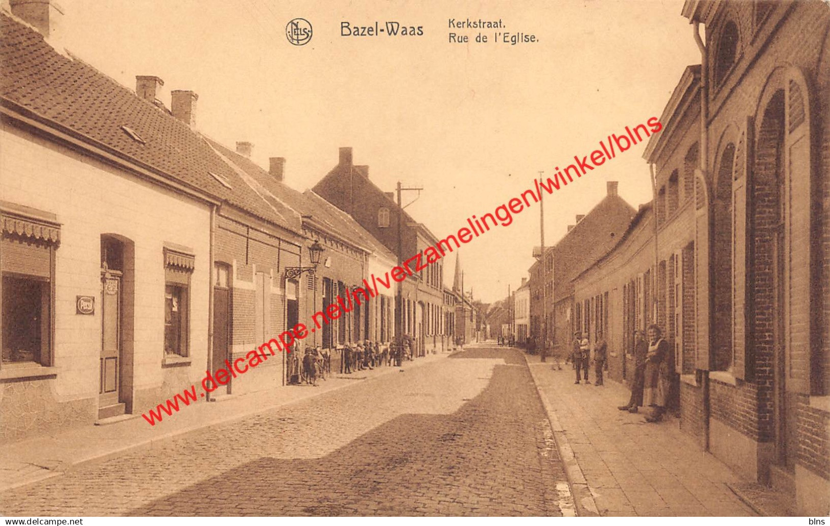 Bazel-Waas - Kerkstraat - Rue de l'Eglise - Bazel Kruibeke