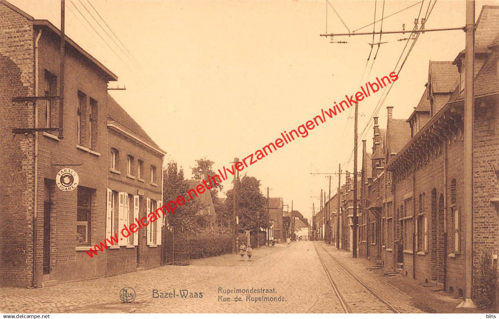 Bazel-Waas - Rupelmondestraat - Rue de Rupelmonde - Bazel Kruibeke