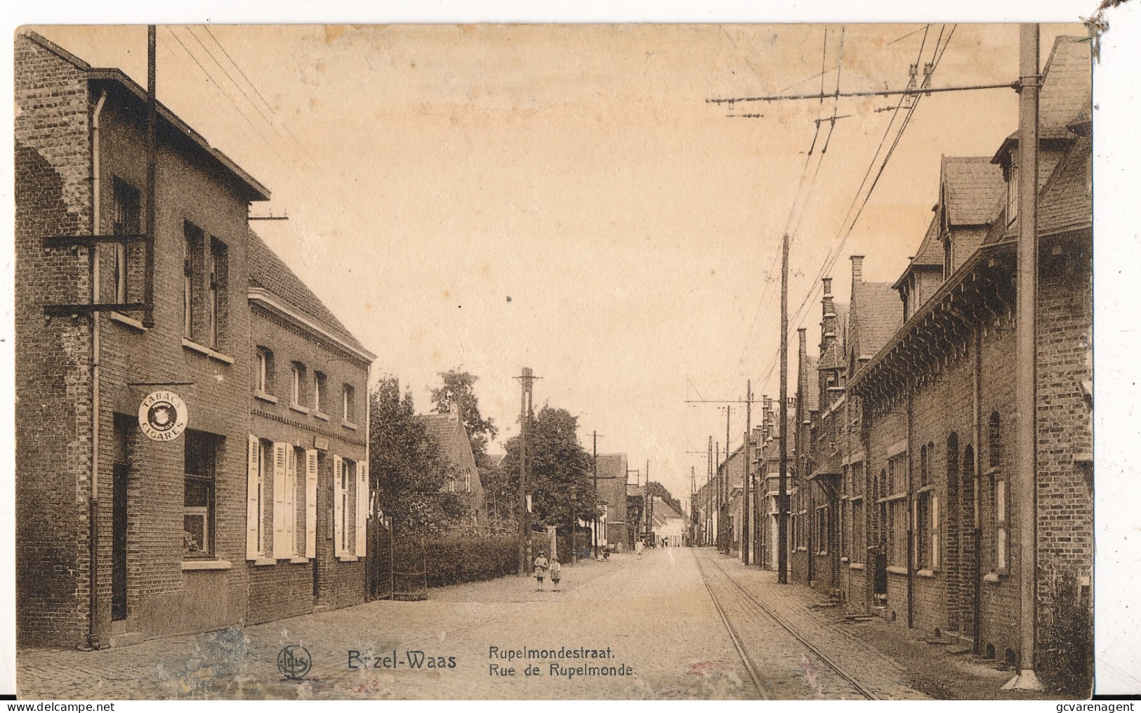 BAZEL WAAS   RUPELMONDESTRAAT   - ZIE ONDERAAN KAART      2 SCANS