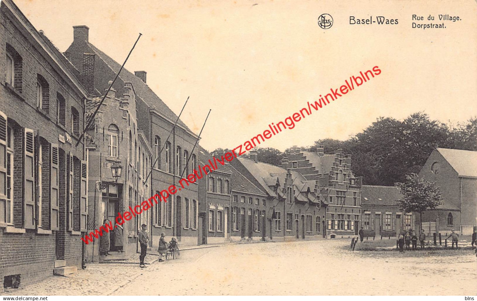 Bazel-Waes - Dorpstraat - Rue du Village - Bazel Kruibeke