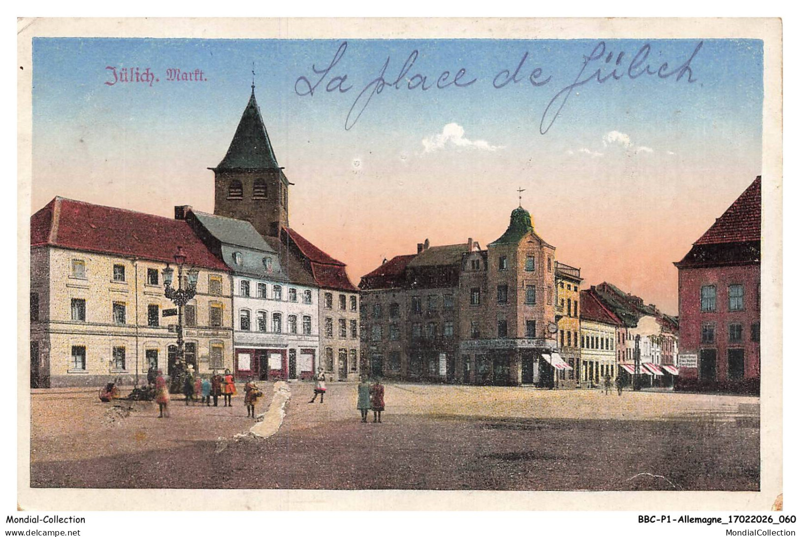 BBCP1-0031-ALLEMAGNE - JÜLICH MARFT - LA PLACE DE JÜLICH