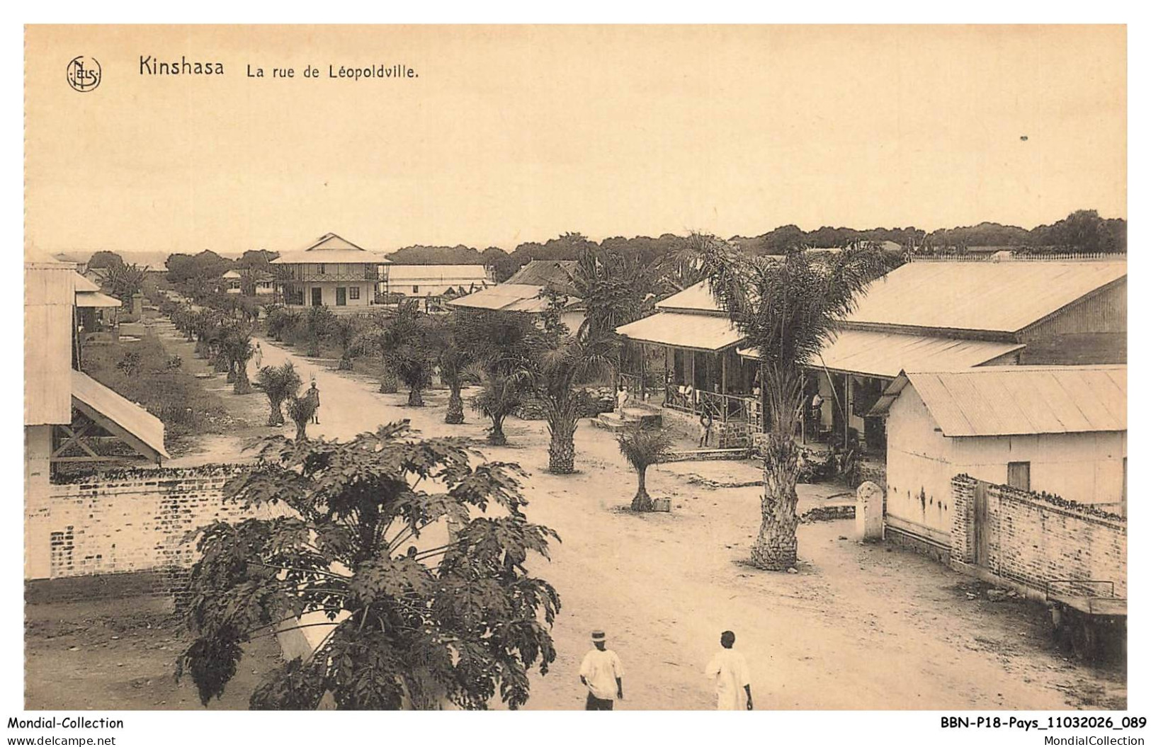 BBNP18-1159-CONGO - KINSHASA - La Rue de Leopoldville