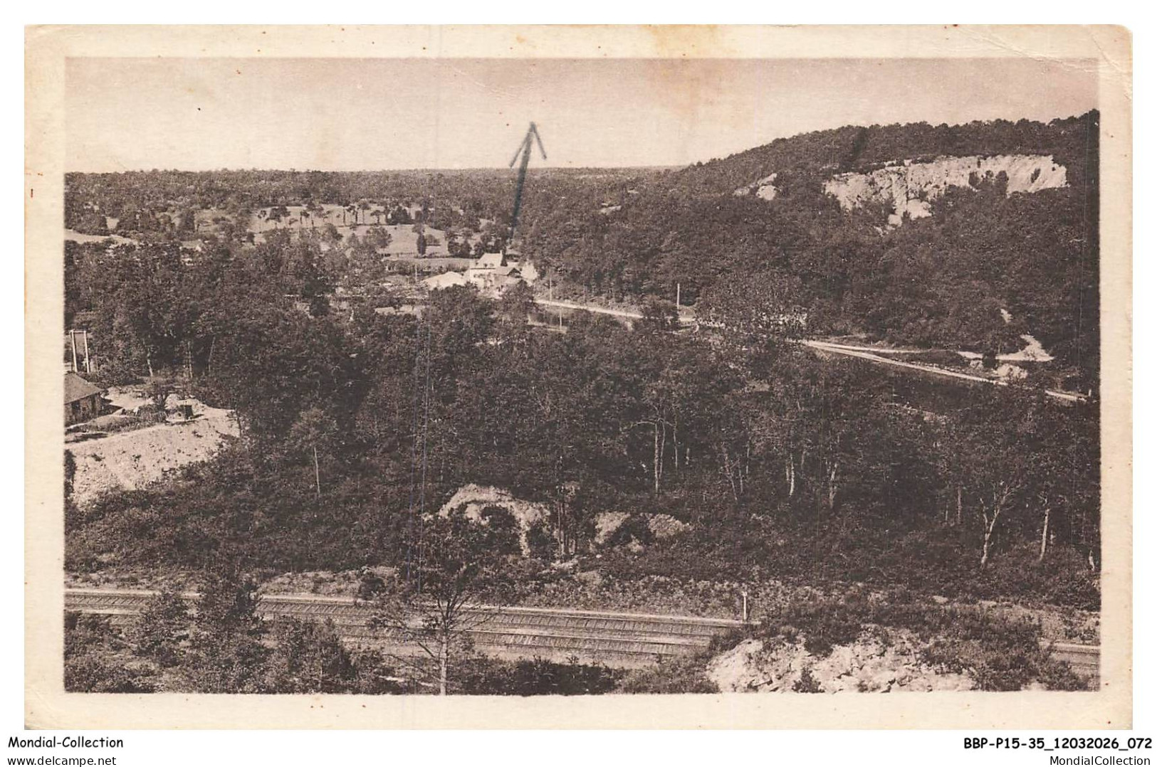 BBPP15-1114-35 - SAINT-GERMAIN-SUR-ILLE - Vue panoramique