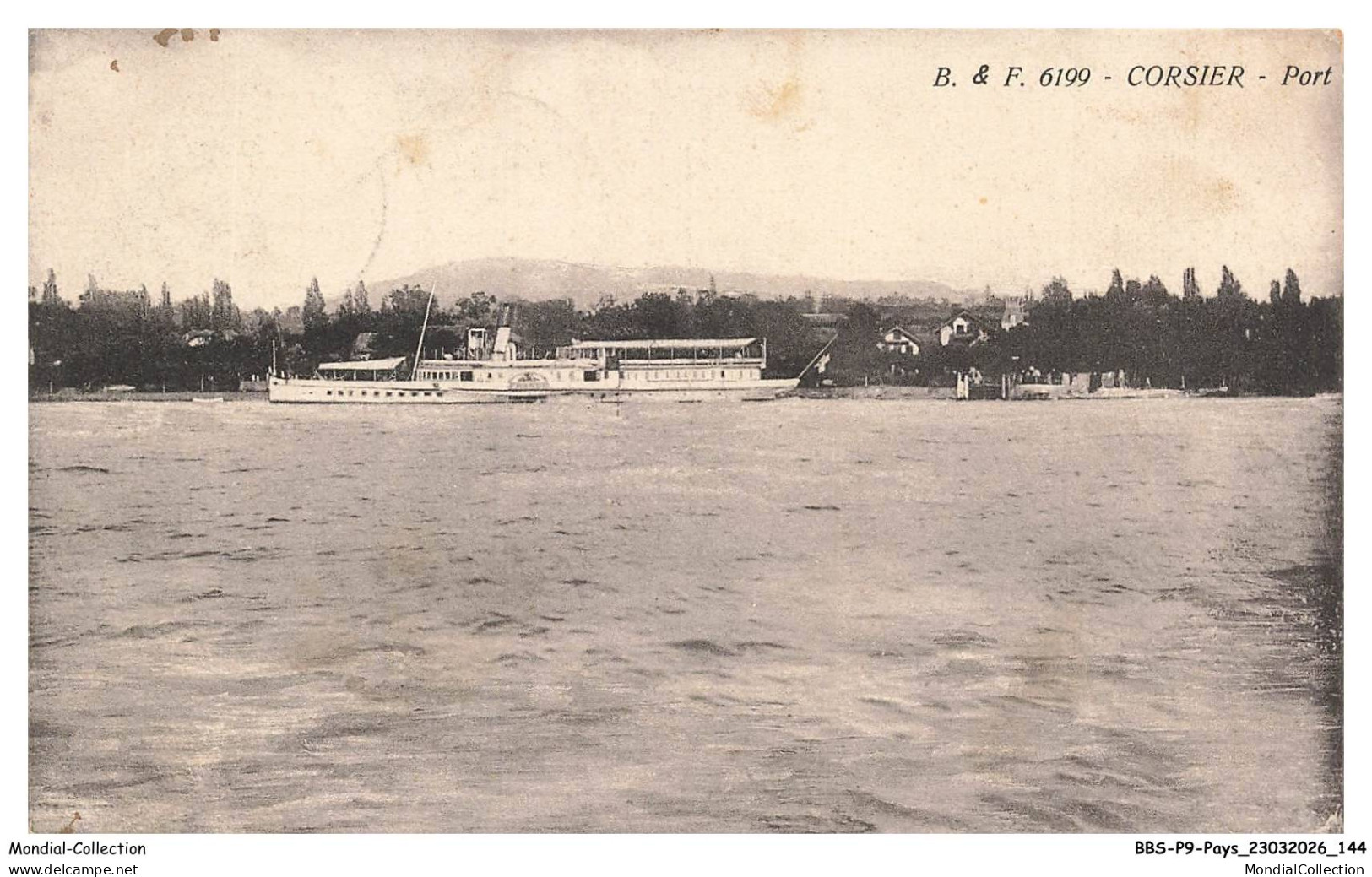 BBSP9-0824-SUISSE - GENEVE - CORSIER - Port