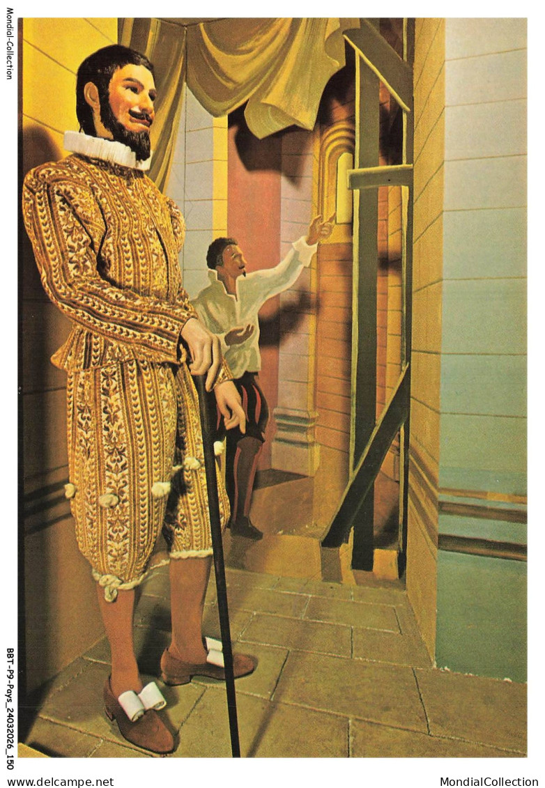BBTP9-0868-MONACO - HERCULE 1 - Visitant les travaux d'agrandissement de l'eglise saint-nicoles - 1602