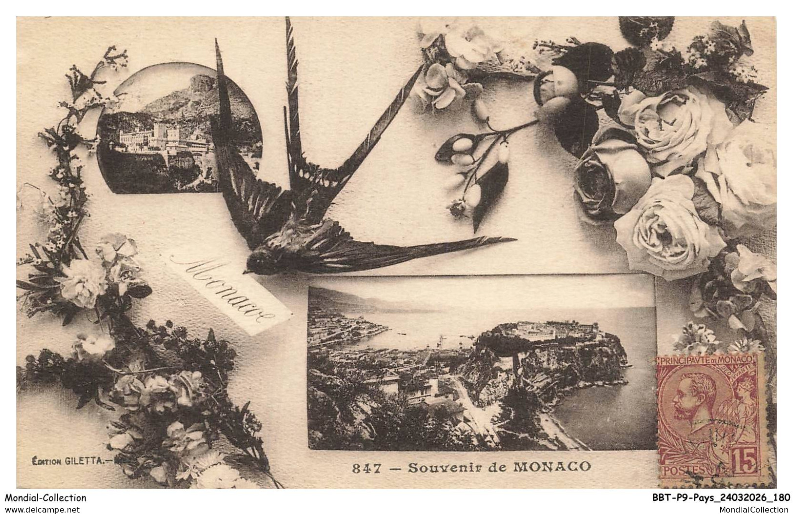BBTP9-0883-MONACO - Souvenir de MONACO