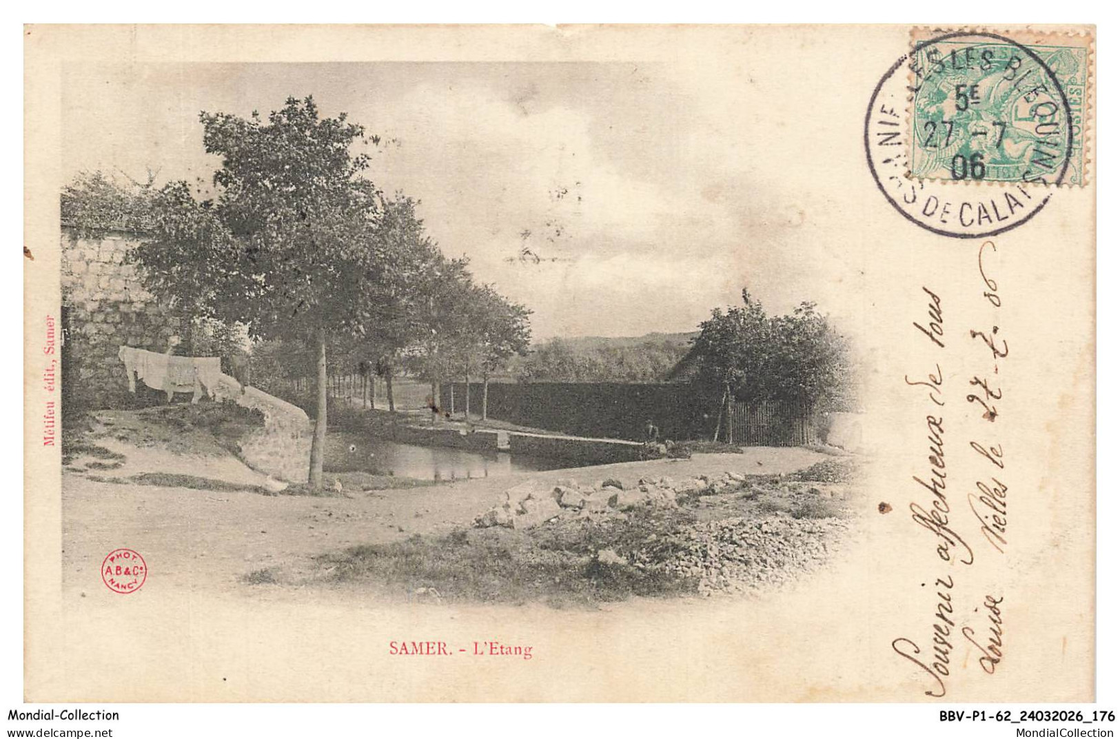 BBVP1-0089-62 - SAMER - L'Etang
