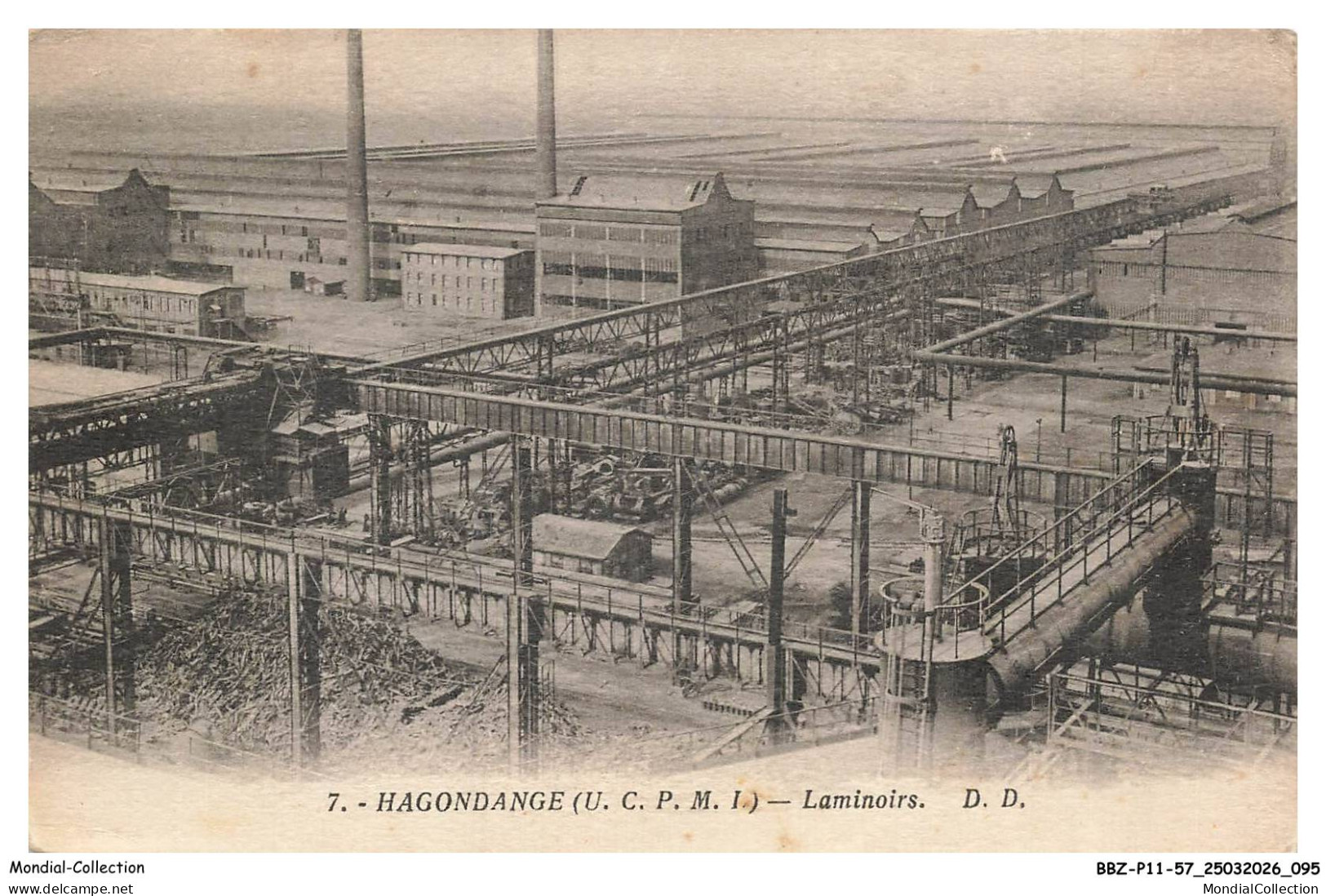 BBZP11-1030-57 - HAGONDANGE - Laminoirs