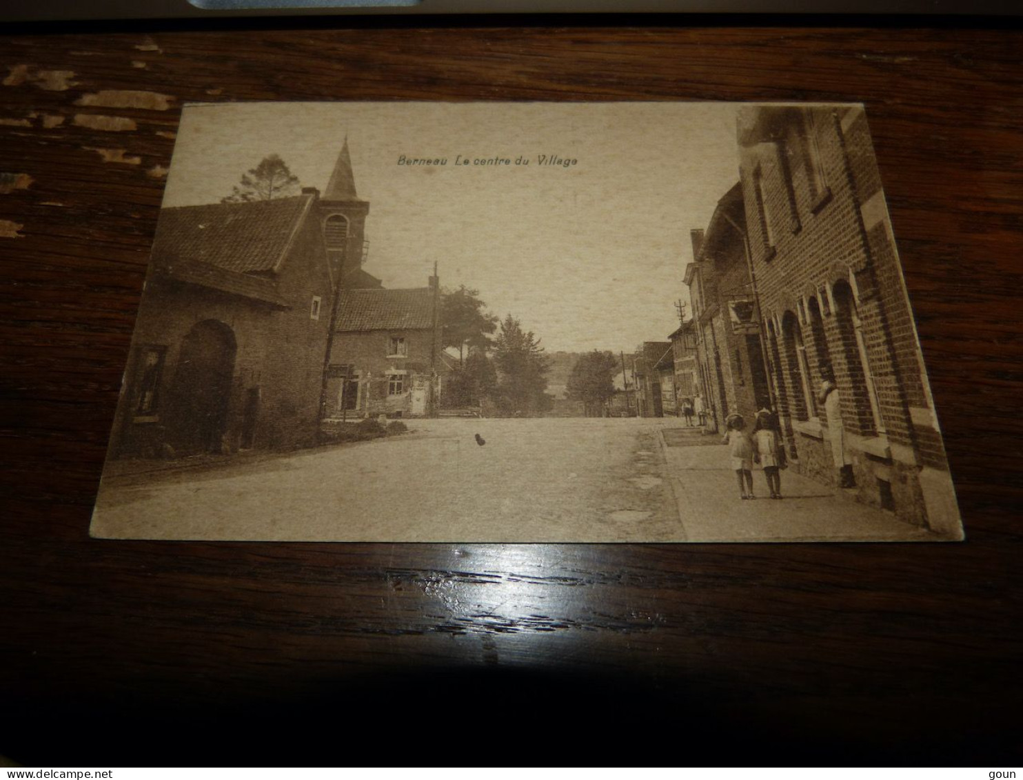 BC1-4 Cpa  Dalhem Berneau le centre du village