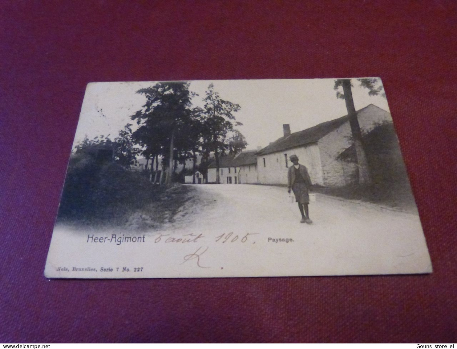 BC13-42   Cpa Doische Heer Agimont Paysage