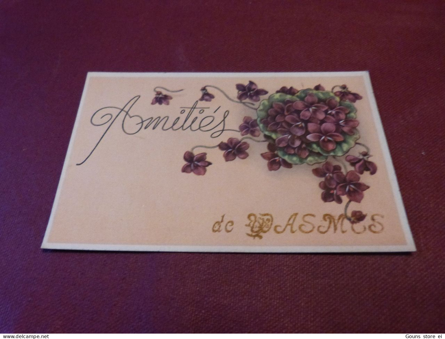 BC13-43 Cpa Amitiés de Wasmes Colfontaine