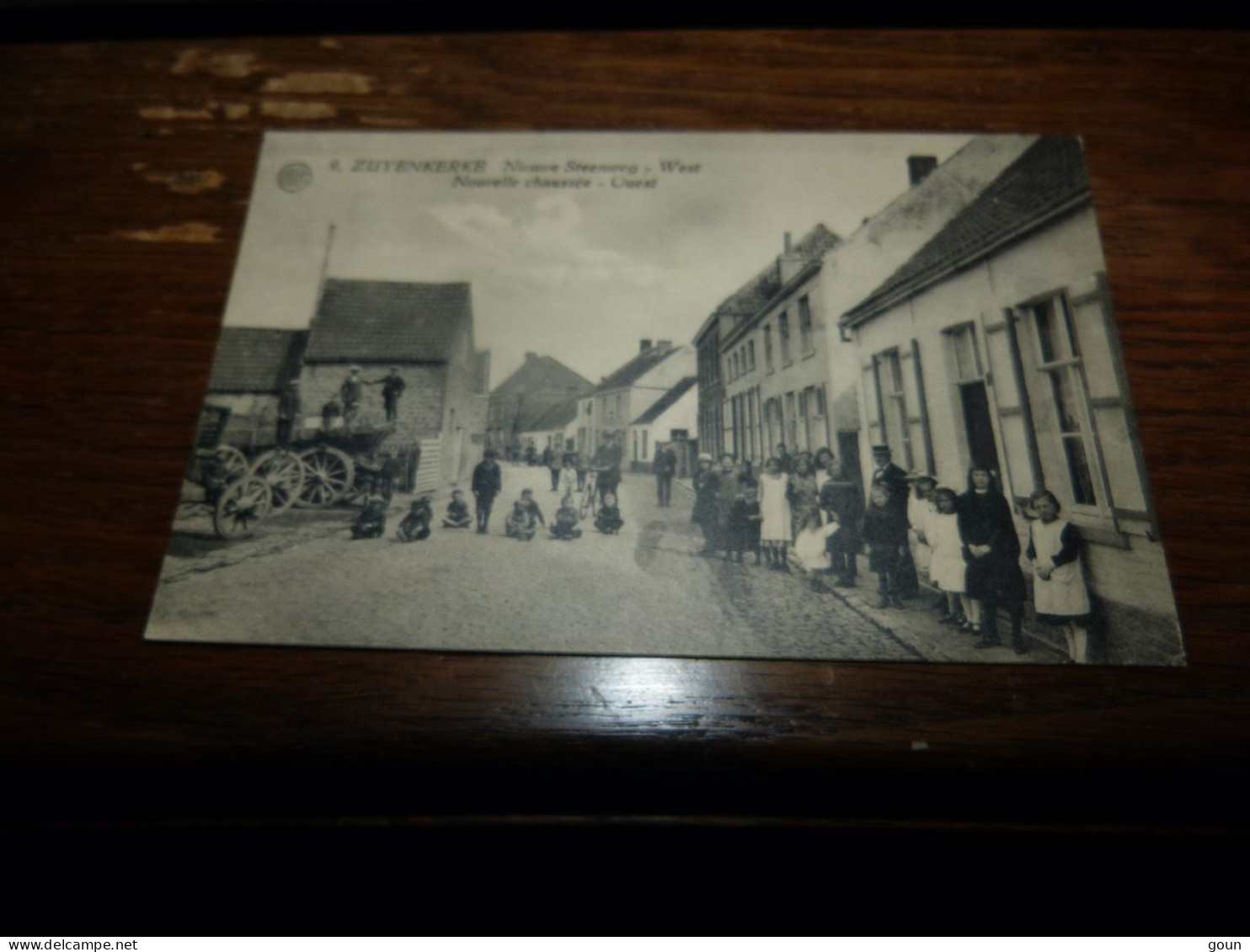 BC14-49  Cpa Zuienkerke Zuyenkerke Nieuwe steenweg