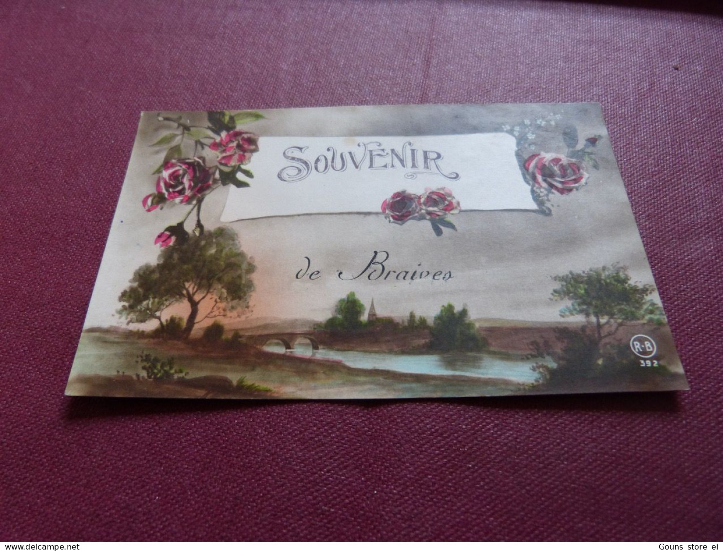 BC14-57 Cpa Souvenir de Braives