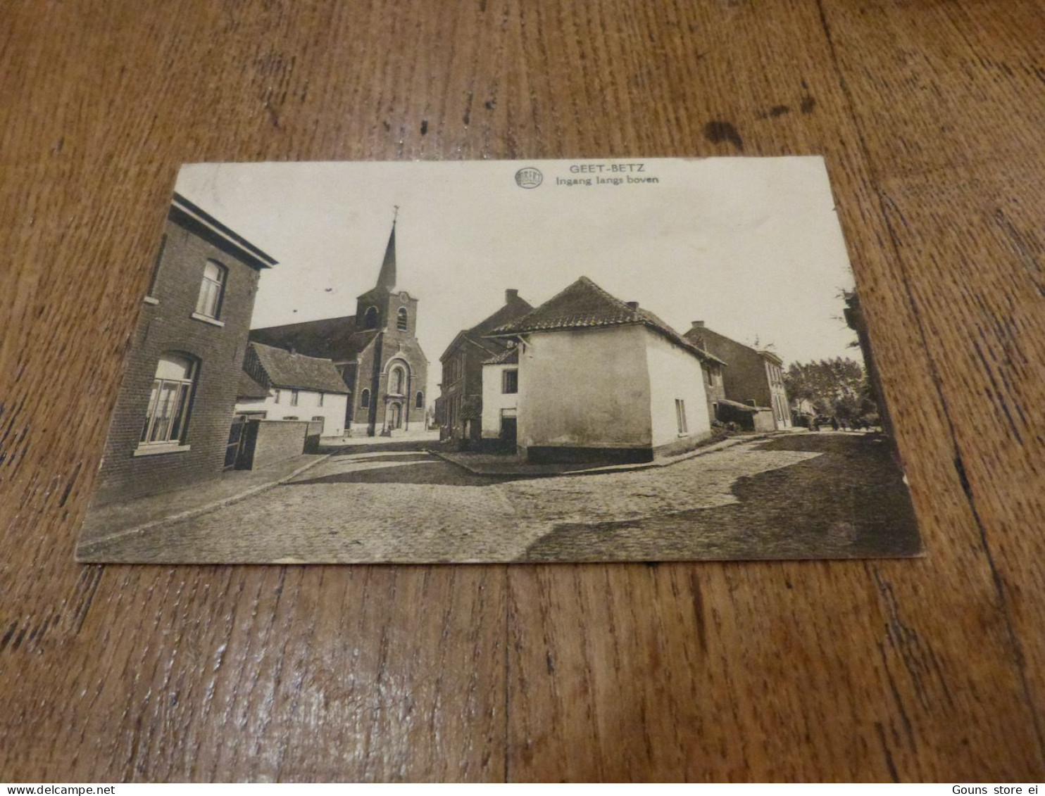 BC14-59 Cpa  Geetbets Geet Betz Ingang langs boven