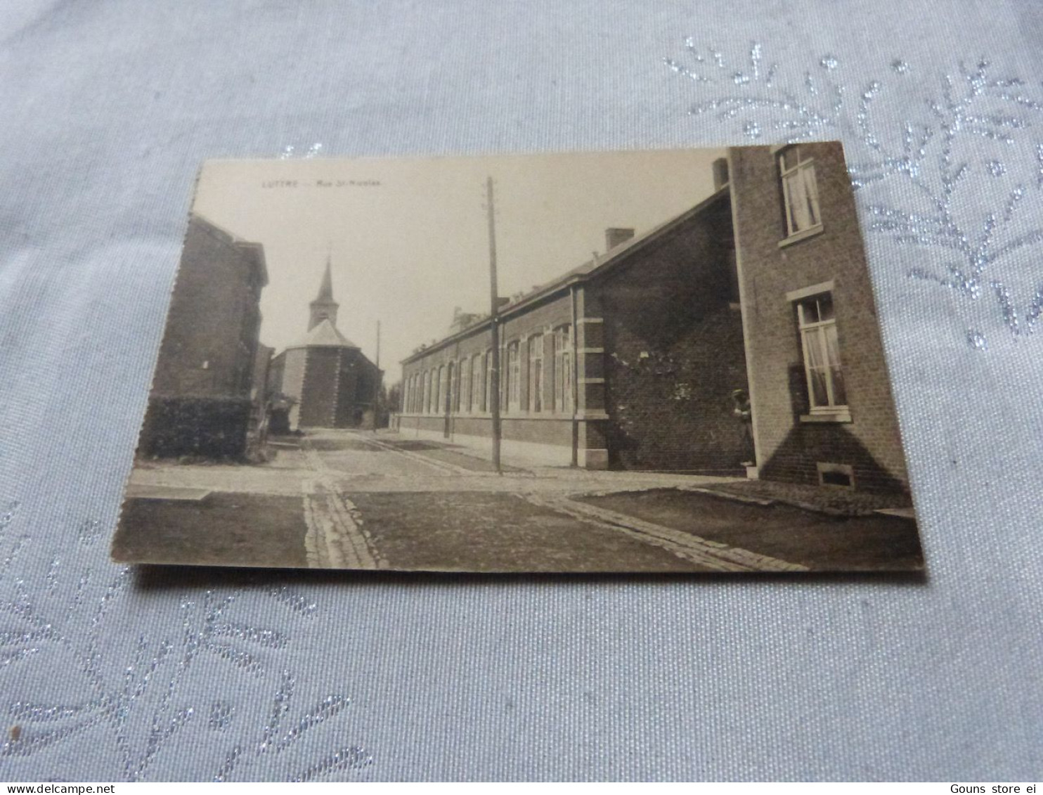 BC14-66  Cpa   Pont-à-Celles Luttre Rue ST-NIcolas